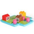 Miniatyrbild 1 av 5: Tre små grisar Smart Hide&Seek Brädspel Utmaningar Skill Building Pussel Logic Game null none
