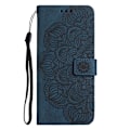 Miniatyrbild 2 av 5: Mandala-präglat case till iPhone 15 Plus Blue