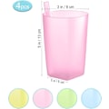 Miniatyrbild 2 av 5: Sippy Cup med sugrör Blandade färger Halmkoppar Plastkopp drickskopp null none