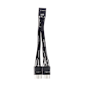 Miniatyrbild 1 av 5: 10 cm USB moderkortskabel USB header förlängningskabel 9pin 1 hona till 2 hane null none