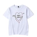 Miniatyrbild 2 av 3: Harry Styles Fine Line Printed T-shirt Damer Herr Casual Kortärmade Tshirts White XXL