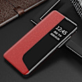 Miniatyrbild 2 av 5: För Huawei P30 Side Display Flip Case Red