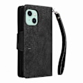 Miniatyrbild 3 av 5: Phone case i läder för iPhone 15 Black