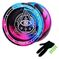 Miniatyrbild 1 av 5: Professionell Yoyo Svarar inte Yoyo 10 bollar Yoyo för avancerade spelare Barn nybörjare, 5 null none