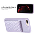 Miniatyrbild 3 av 5: Bf22-stil för Iphone 6 Plus / 6s Plus / 7 Plus / 8 Plus Kickstand Läder+tpu- case Korthållare Cover Purple