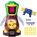 Miniatyrbild 1 av 5: Hungry Ducks Shooting Toy Set Multifunktionella poäng kampleksaker för pojkar flickor Automatic Walking 24 Balls