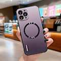Miniatyrbild 1 av 5: Case kompatibelt med Iphone 15 Pro Max, Gradient Color Glas Cover med linsskydd, kompatibelt med Magsafe Black For iPhone 15 Pro Max