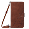 Miniatyrbild 2 av 5: PU phone case för iPhone 15 Pro Brown