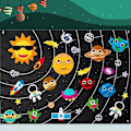 Miniatyrbild 3 av 5: Nytt hett spel Väggbräda Fantasi Barn Present till småbarn Barn Förskola Klassrum Tidig inlärning Interaktiv lek black
