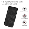 Miniatyrbild 5 av 5: Line Pattern PU case för iPhone 15 Black