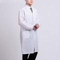 Miniatyrbild 3 av 4: Vit labbrock Doktor Sjukhus Forskarskola Fynddräkt för studenter Vuxna-c XL
