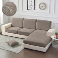 Miniatyrbild 1 av 4: Vattentät cover för vardagsrum Stretch jacquard sofföverdrag Billig sofföverdrag Delikat sofföverdrag för hem Hotell C 1R(50-60cm) 03