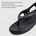 Miniatyrbild 2 av 5: Bästsäljare- Bazuo Sandaler, Unisex Comfort Walking Flip Flops Bazuo Slides, Eva Tjock Bottom Bazuo Tofflor Grey 40-41