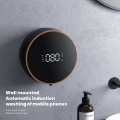 Miniatyrbild 3 av 5: Automatisk skumtvåldispenser Väggmonterad digital displaytvålmaskin Infraröd rörelsesensor Tvålautomat Black