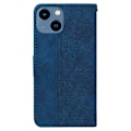 Miniatyrbild 3 av 5: Geometriskt präglat case för iPhone 15 Plus Blue