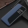 Miniatyrbild 2 av 5: För Huawei P30 Side Display Flip Case Dark Blue