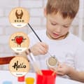 Miniatyrbild 7 av 7: 18 st tomma tränyckelringar DIY tränyckelringar nyckeltaggar presenter