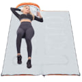 Miniatyrbillede 2 af 4: Sovepose - SPRINGOS - Varm Letvægts Rummelig - Orange - 205 cm x 73 cm - Hætte Orange