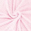 Miniatyrbillede 3 af 4: Couvre-lit - SPRINGOS - zigzag - 200x220 cm - lys rosa - ekstra blød ljusrosa