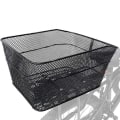 Miniatyrbillede 2 af 4: SPRINGOS® Cykelkurv bagpå 30 x 39,5 cm - Sort - Voksen - Unisex Svart