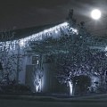Miniatyrbillede 2 af 4: Lysestage - SPRINGOS - 500 LED - 22,5 m - Koldt hvid - Blinkfunktion kall vit