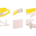 Miniatyrbillede 2 af 4: Havestol - SPRINGOS - Sammenklappelig liggestol - Justerbar 3 positioner - Gul - UV-bestandig gul