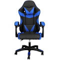 Miniatyrbild 2 av 4: Kontorsstol - SPRINGOS - Ergonomisk - Huvudstöd - Höjdjusterbar - 120 kg mörkblå