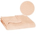 Miniatyrbild 1 av 4: Filt - SPRINGOS - Sicksack - 130 x 180 cm - Polyester - Mjuk och varm synd