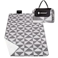 Pikkukuva 1 / 4: SPRINGOS® piknikpeitto - Harmaa - Taitettava - Vedenpitävä - 180x220 cm Grå