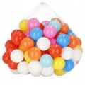 Miniatyrbillede 2 af 4: Springos® farvede bolde spil til børn - 100 stk - diameter 6 cm - PE - BPA-FREI Flerfärgad