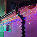 Miniatyrbillede 3 af 4: SPRINGOS® Lysende guirlande 500 LED, 22,5 meter Dekoration Programmer 8 funktioner IP44 – multifarvet mångfärgad