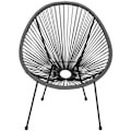 Miniatyrbillede 2 af 5: Havemøbel - Springos - Acapulco - Grå - Metal - Attraktivt design grå
