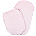 Miniatyrbillede 3 af 4: SPRINGOS® Universal fodpose til klapvogn, babysædebetræk, sovepose, varm, benbetræk med vante - Pink Rosa