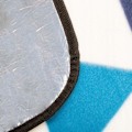 Pikkukuva 2 / 4: SPRINGOS® Piknikpeitto Vedenpitävä Kannettava Taitettava Piknikmatto 200 x 200 cm mångfärgad