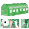 Pikkukuva 5 / 6: Springos® Viljelytunneli Kaarevalla Katolla ja Ikkunoilla 300 x 600 x 200 cm Grön