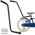 Miniatyrbillede 1 af 4: SPRINGOS børnecykelstangstang - 70 cm sadelpindfastgørelse - sikkerhed Svart