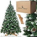 Miniatyrbillede 4 af 4: Kunstigt juletræ - Kongelige træer - 220 cm - PVC - Kunstig sne - Klassisk