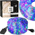 Miniatyrbillede 1 af 4: Lysende guirlande - SPRINGOS - 480 LED - 21,5 m - 8 funktioner - IP44 - multicolor flerfarvet