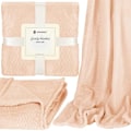 Miniatyrbild 4 av 4: Filt - SPRINGOS - Sicksack - 130 x 180 cm - Polyester - Mjuk och varm synd
