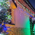 Miniatyrbillede 4 af 4: SPRINGOS® Lysende guirlande 500 LED, 22,5 meter Dekoration Programmer 8 funktioner IP44 – multifarvet mångfärgad