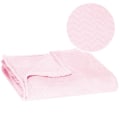 Miniatyrbillede 1 af 4: Tæppe - SPRINGOS - Zigzag - 130 x 180 cm - Polyester - Blødt og varmt Rosa