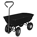 Miniatyrbillede 1 af 4: Havespand - Springos® - 75L - 250 kg - 4 hjul - Tipping funktion Svart