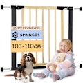 Miniatyrbillede 1 af 5: Springos® Babysikkerhedsbarriere - Trapper, Døre 75-110 cm