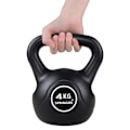 Miniatyrbillede 2 af 4: SPRINGOS® Dumbbell 4 kg - Bodybuilding - Vægtløftning - Sort Svart