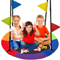Miniatyrbillede 2 af 4: Springos® Havegynge, diameter 110 cm, max. 150 kg mångfärgad