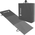 Miniatyrbillede 1 af 4: Fitnessmåtte - SPRINGOS - 180x60x5,5 cm - Grå - Bærehåndtag - Vandtæt Grå