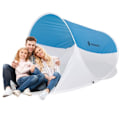 Pikkukuva 1 / 4: Rantalamppu - SPRINGOS® - Pop-up - 200x120x95 cm - 50% UV-suojaus - Sininen Blå /