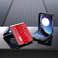 Miniatyrbild 4 av 4: Abeel Weilai Series phone case för Motorola Razr 40 Ultra (DPD) Red