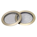 Miniatyrbild 4 av 9: 2 st ljudhålsinsatser för Dobro Resonator Screen Box Resonant Guitar Insert Speaker Grill  (ZYH)