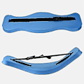 Miniatyrbild 3 av 5: Simbälte för simning - Bälte för vattengympa - Aqua Fitness skum flythjälp - blå (ZYH)